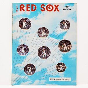 Boston Red Sox Vintage 1978 Scorebook Magazine Program MLB Baseball 70s Unscored